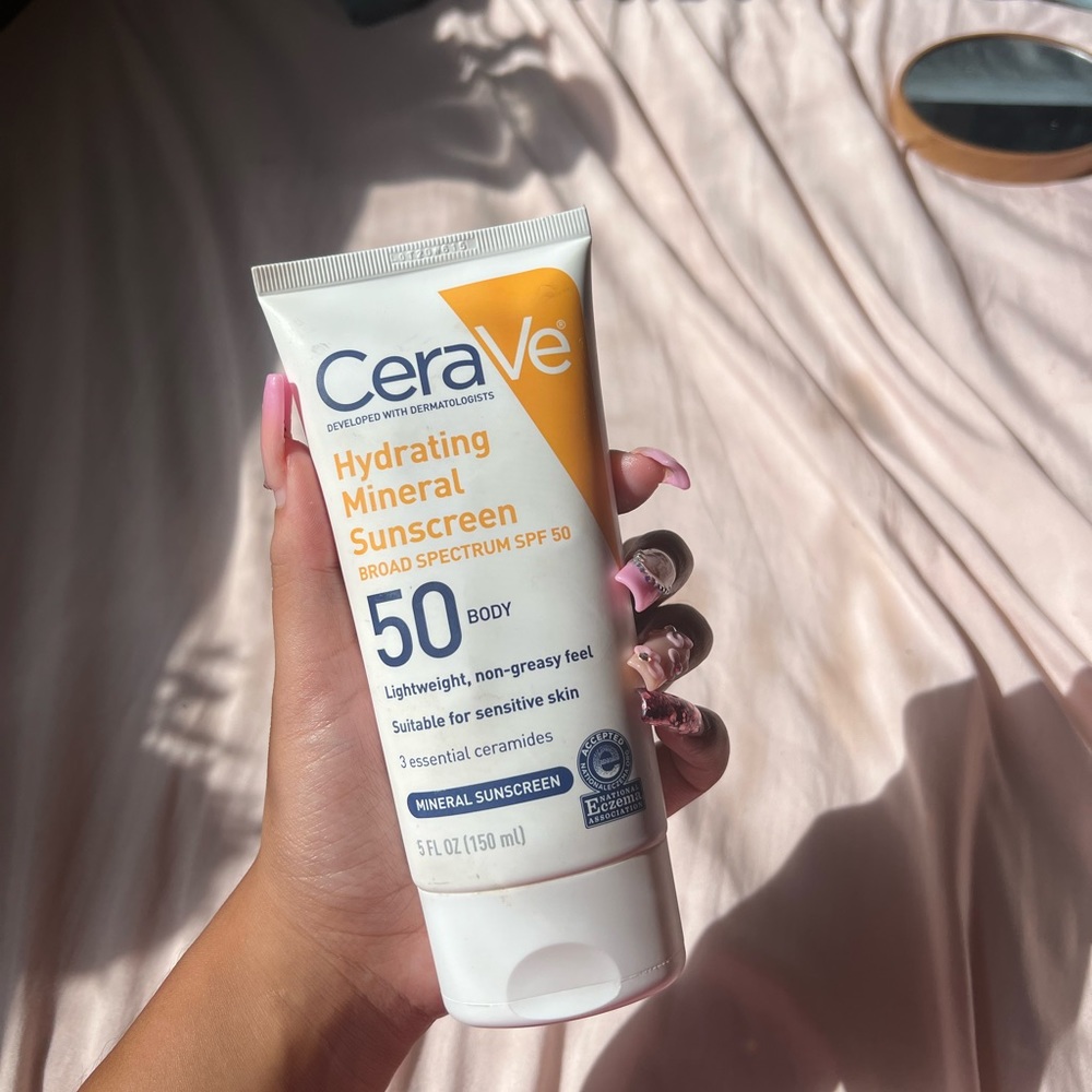CeraVe mineral sunscreen